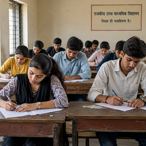 Appear for the state entrance test